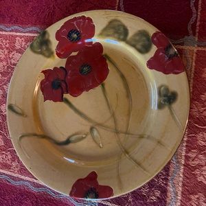 Ambiance Fleur Rouge Salad plates